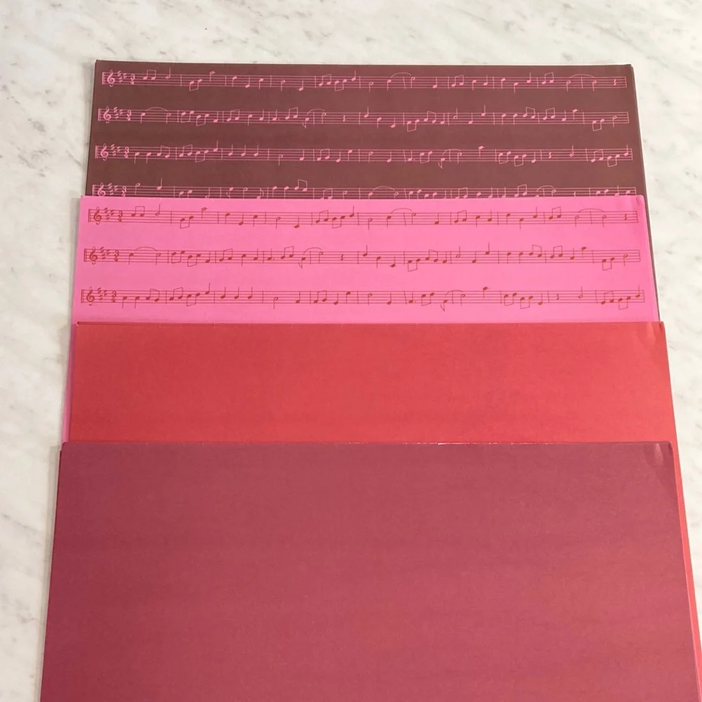 Love Elsie Music 12x12 Scrapbook Paper 12 Sheets